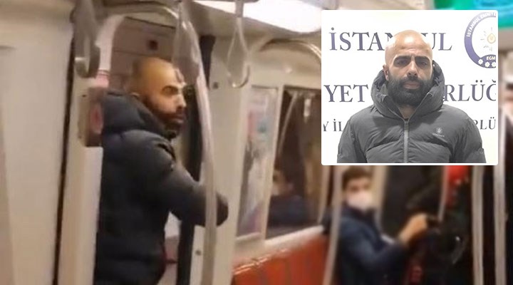 Metrodaki bıçaklı saldırgan tutuklandı