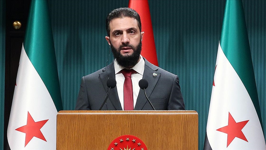 Ahmed Şara: Suriye yeniden inşa edilmeli