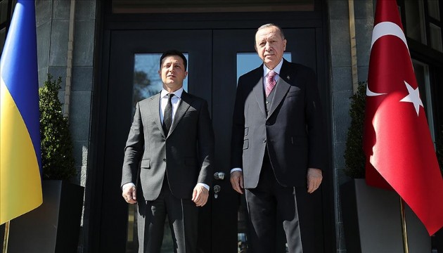 Erdoğan-Zelenski görüşmesi başladı