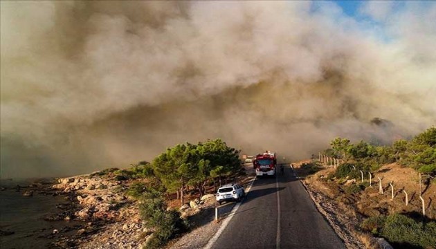 Mersin'deki yangın kontrol altında