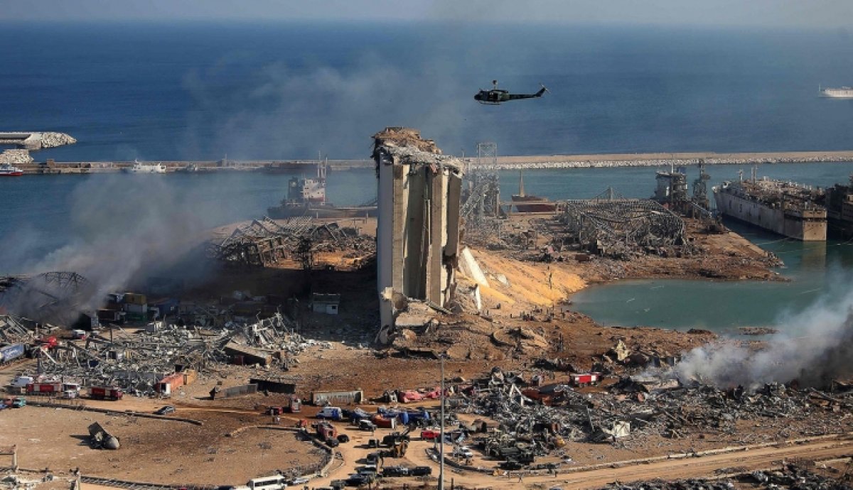 Lübnan daki patlamanın ardından 2 yıl geçti