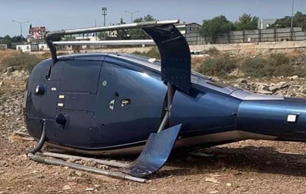 İzmir de helikopter kazası