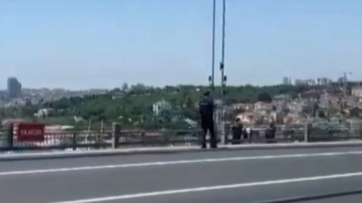 15 Temmuz Şehitler Köprüsü’nde trafik durdu
