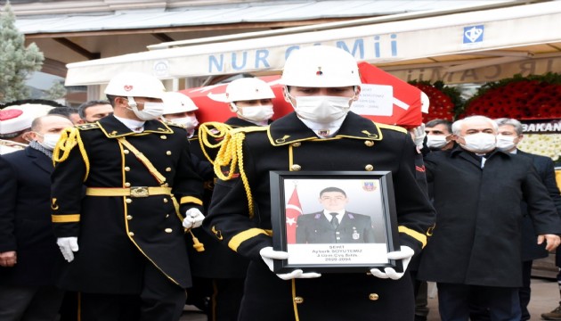 Şehit Ayberk Soyutemiz'e veda