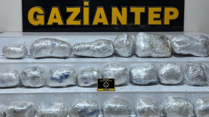 Gaziantep te ele geçirildi: 2 gözaltı!