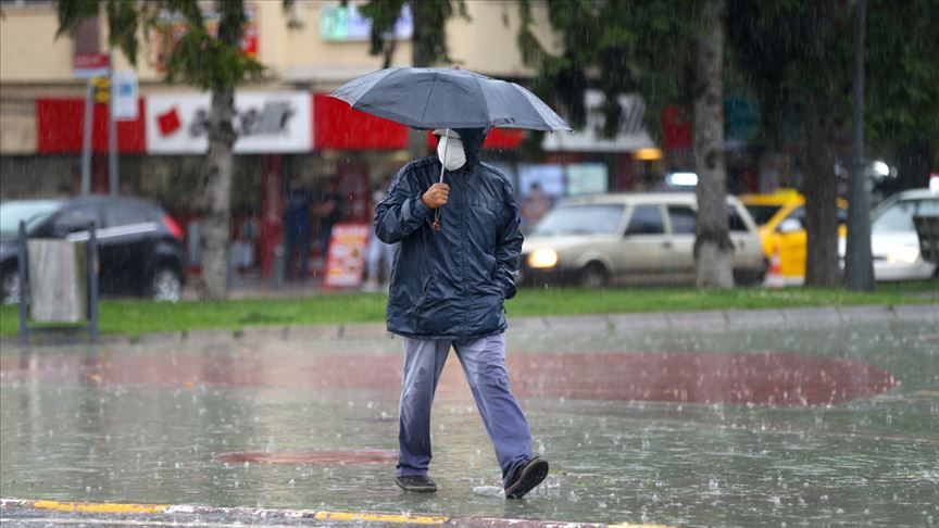 Meteoroloji den kuvvetli yağış uyarısı