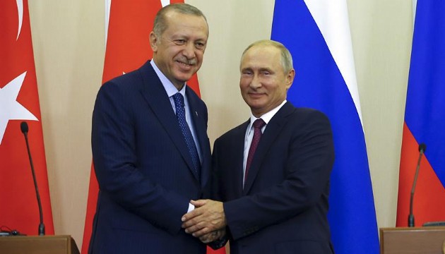 Cumhurbaşkanı Erdoğan Putin'le görüştü