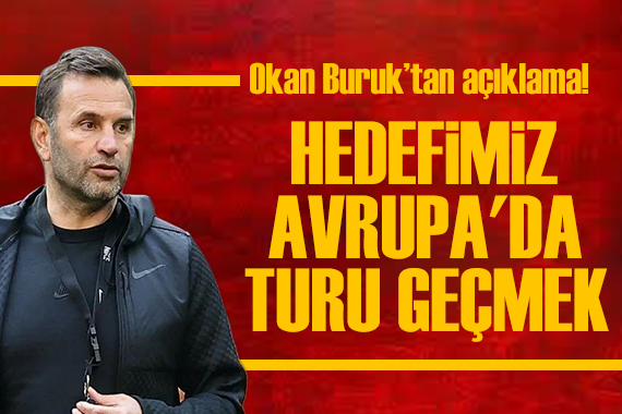 Okan Buruk tan açıklama!