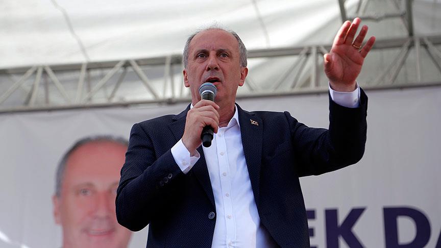 Muharrem İnce: Bu ülkenin cumhurbaşkanına hakaret edemezsin