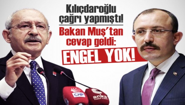 Kılıçdaroğlu çağrı yapmıştı! Bakan Mehmet Muş'tan cevap