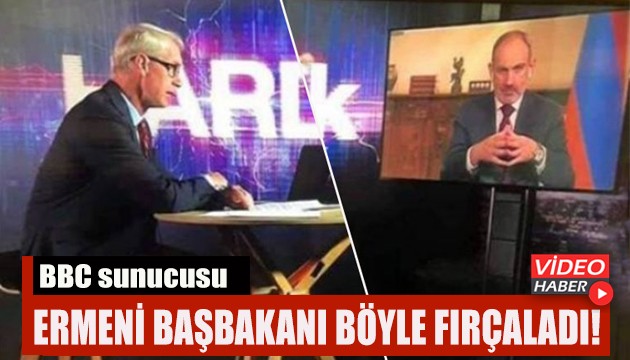 BBC sunucusundan Ermeni Başbakanı Paşinyan'a sert eleştiri