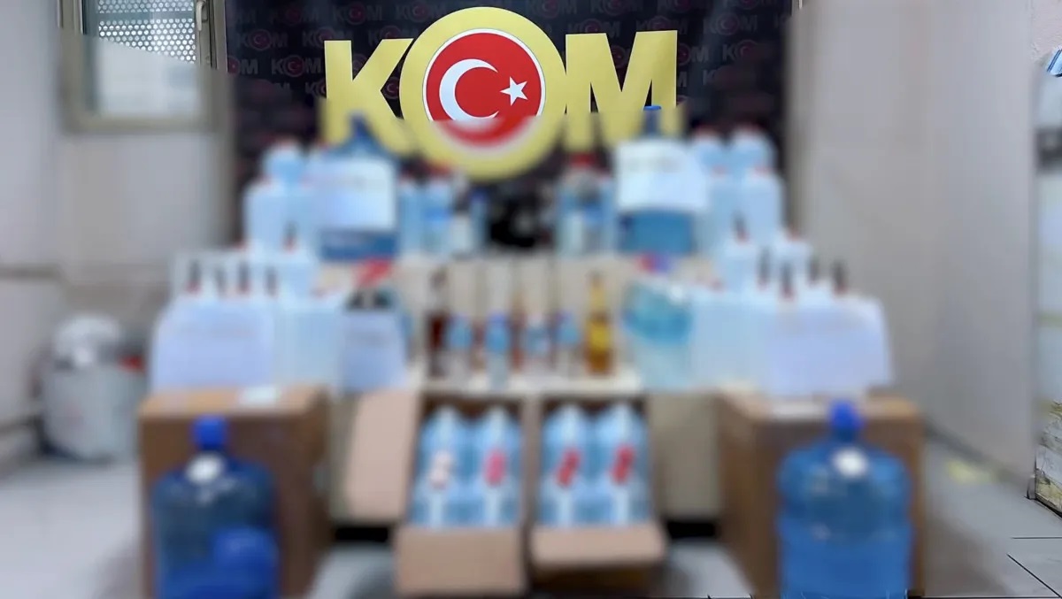 81 ilde sahte alkol operasyonu