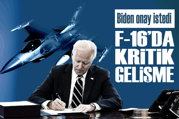 Biden, Türkiye ye F-16 satışı için konfreden onay istedi
