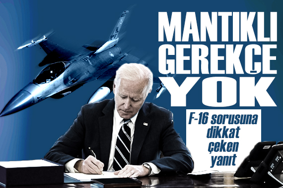 Biden dan F-16 sorusuna dikkat çeken yanıt