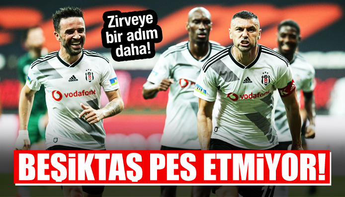 Beşiktaş pes etmiyor! Zirveye bir adım daha...