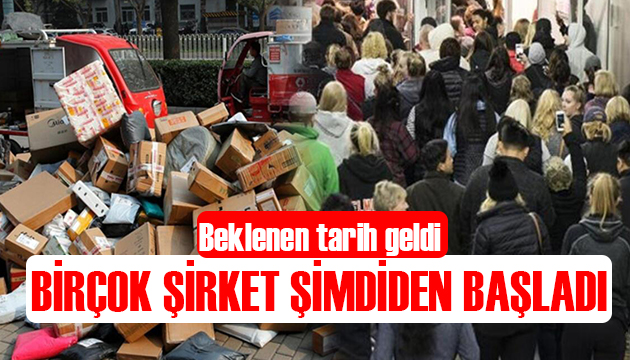 Beklenen gün geldi! Şimdiden başladılar