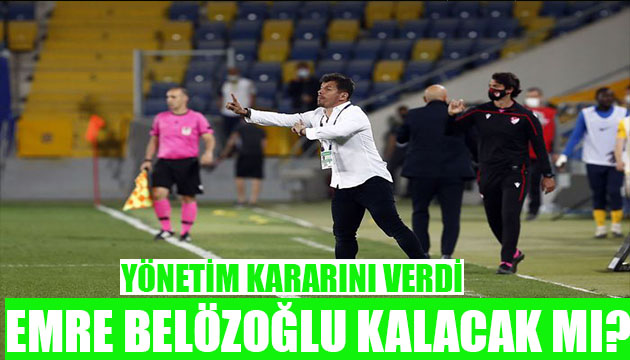 Ali Koç açıkladı! Emre Belözoğlu kalacak mı?