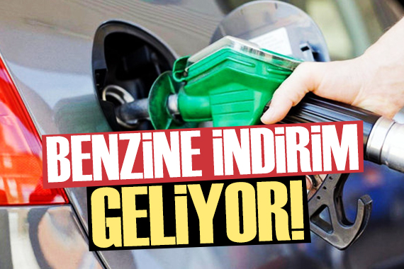 Benzine indirim geliyor!