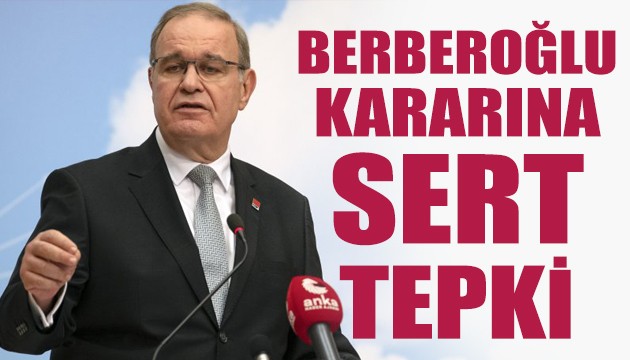 Öztrak'tan Berberoğlu kararına sert tepki