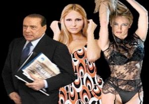 BERLUSCONİ ŞİMDİ YANDI