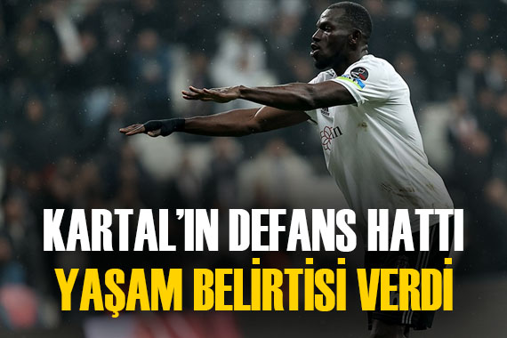 Beşiktaş ın defans hattı yaşam belirtisi verdi! Güzel haberler var...