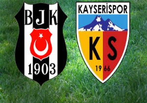 Kayseri Erciyesspor 3 - 2 Beşiktaş maç özet