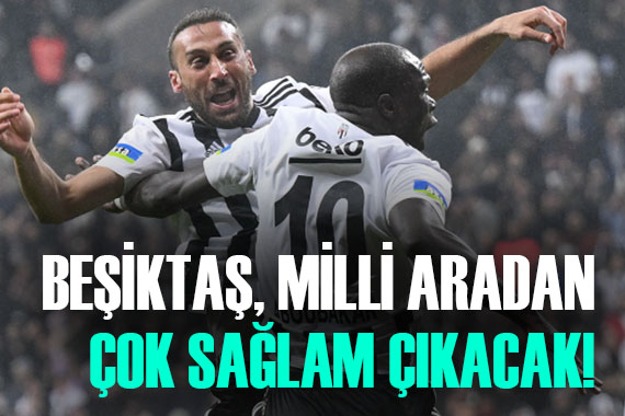 Beşiktaş a milli ara çok yaradı, işte sakatların son durumu...