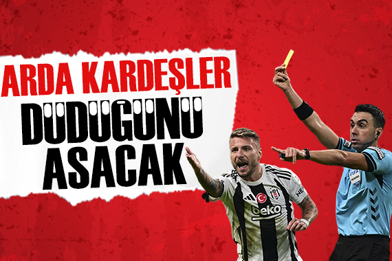 Beşiktaş tan çok sert hakem açıklaması: Arda Kardeşler derhal düdüğünü asacak!
