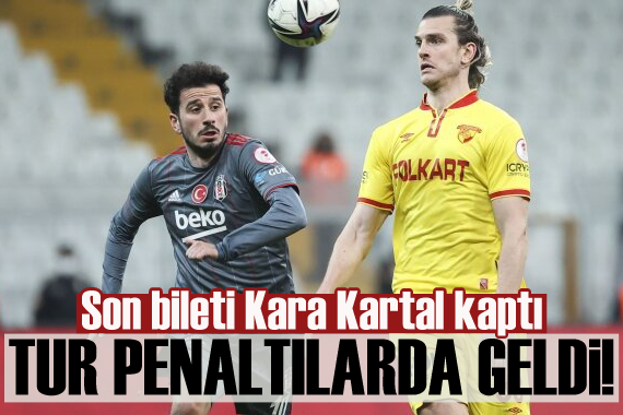 Son bileti Kara Kartal kaptı! Tur penaltılarda geldi