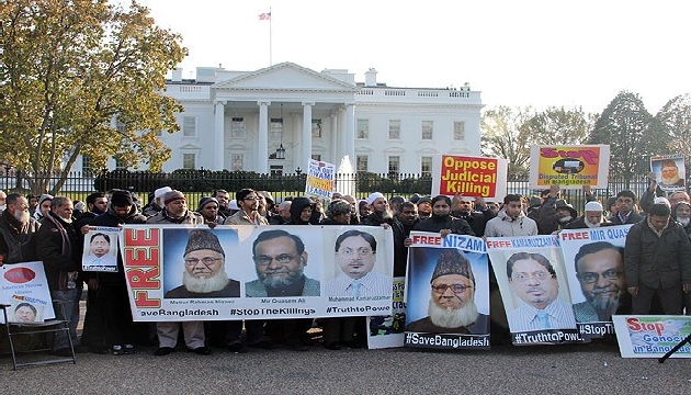 Beyaz Saray önünde eylem!