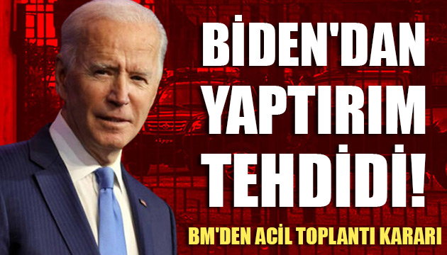 Biden dan, Myanmar a yaptırım tehdidi!