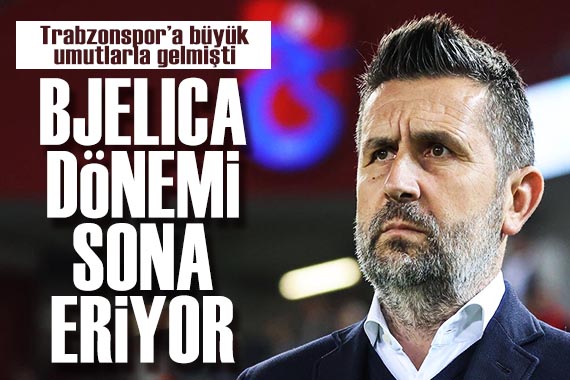 Trabzonspor’da Bjelica dönemi sona eriyor! İşte yeni teknik direktör adayları...