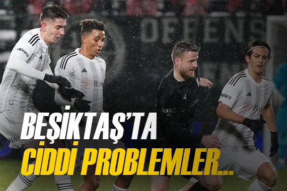 Beşiktaş ta çok ciddi savunma problemleri! Gol yemeden duramıyorlar...