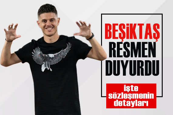 Beşiktaş, Rashica yı resmen duyurdu
