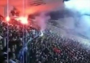 Beşiktaş - ST Pauli Hazırlık maçında Gezi Parkı Protestosu