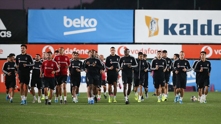 Beşiktaş ta Braga maçı hazırlığı başladı