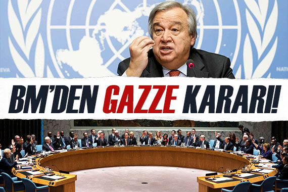 BM den dikkat çeken Gazze kararı!