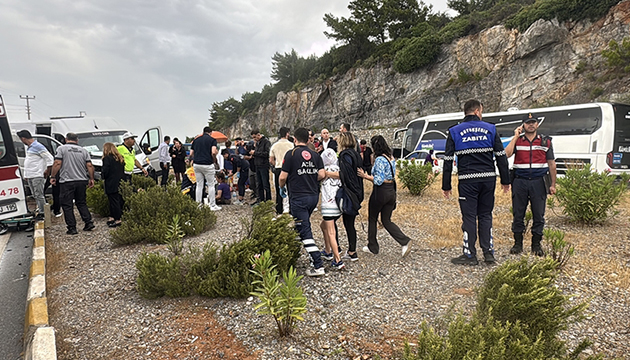 Bodrum da feci kaza