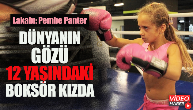 Dünyanın gözü 12 yaşındaki boksör kızda