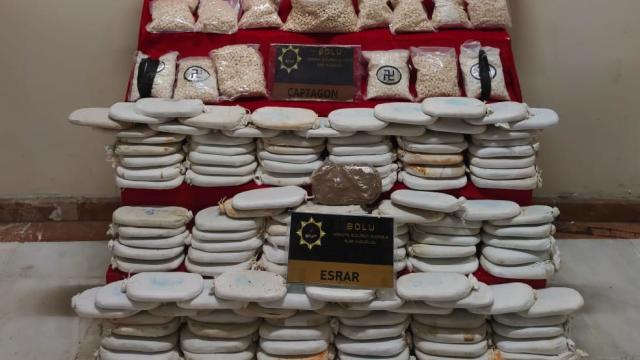 35 kilo 400 gram uyuşturucu ele geçirildi