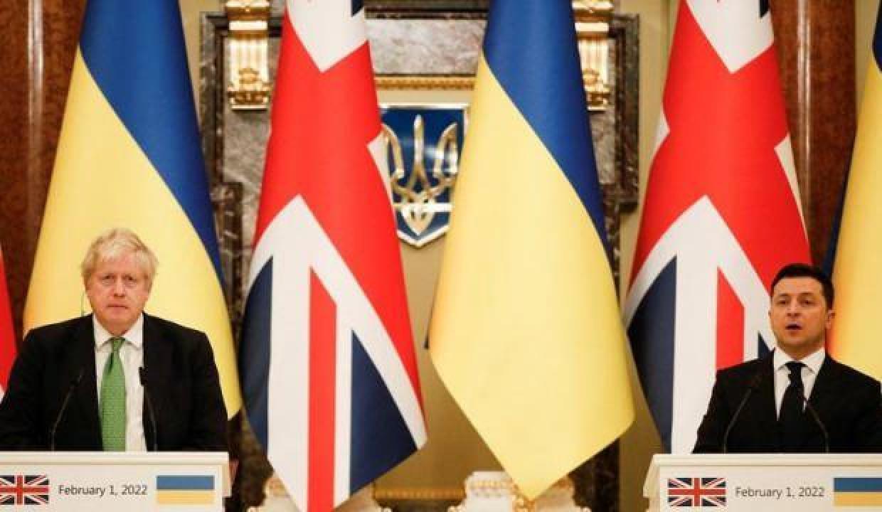 Boris Johson dan Ukrayna ya destek!