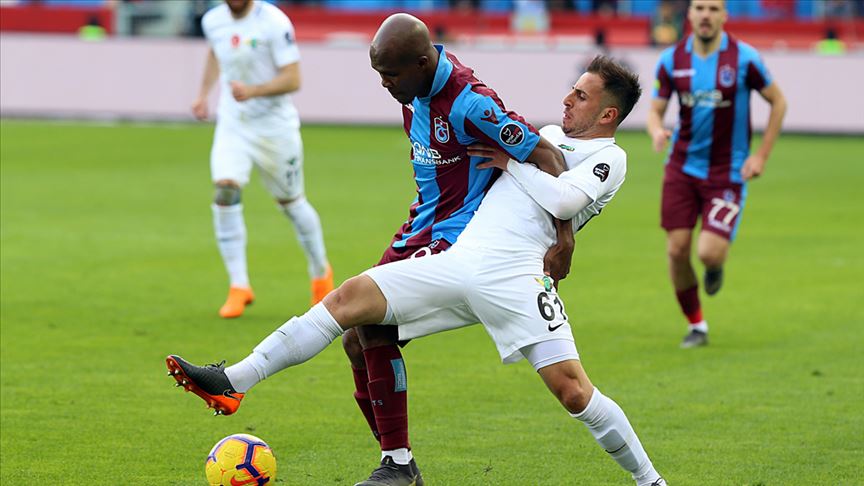 Trabzonspor sahasında kazandı