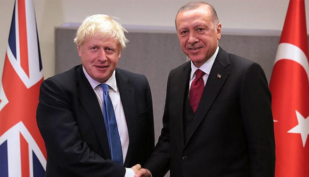 Erdoğan ve  Boris Johnson arasında kritik görüşme