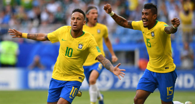 Brezilya, Dünya Kupası nda çeyrek finalde