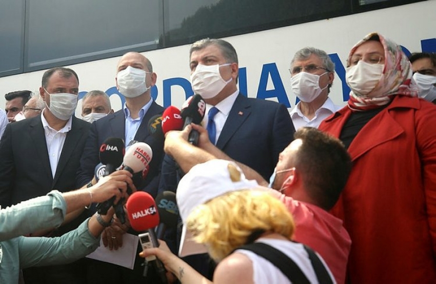 Bakanlık Hendekteki patlama sonrası harekete geçti