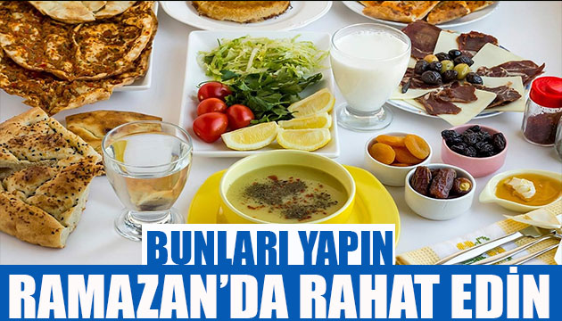 Uzmanlardan Ramazan uyarısı