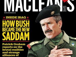 BUSH YENİ SADDAM