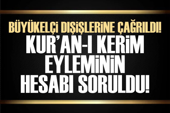 İsveç in Ankara Büyükelçisi Herrström, Dışişleri Bakanlığına çağrıldı