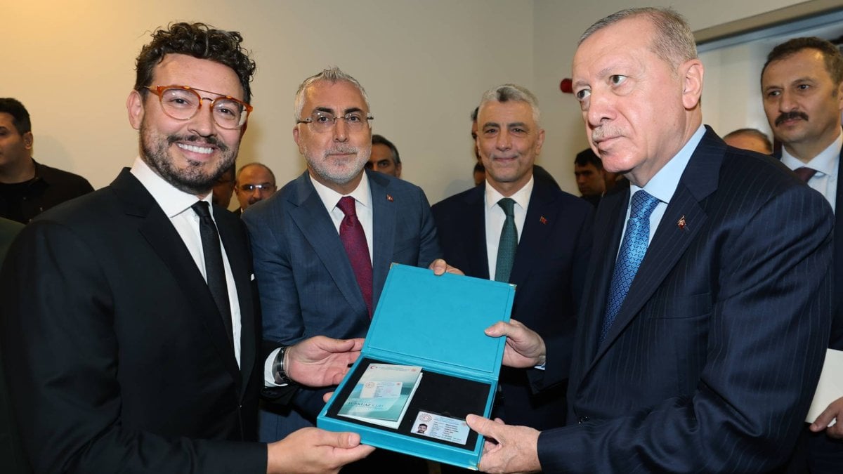 Erdoğan dan Danilo Şef e kart