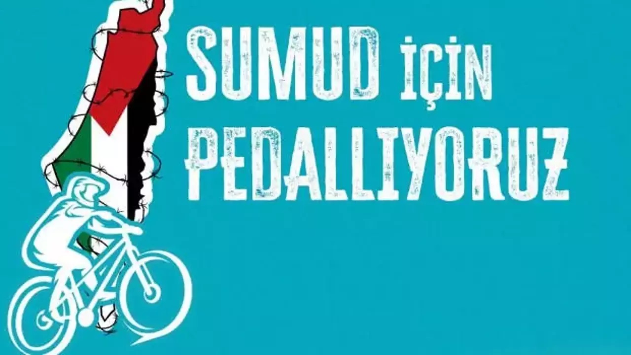 Bisiklet pedalları Sumud Filosu için çevrilecek
